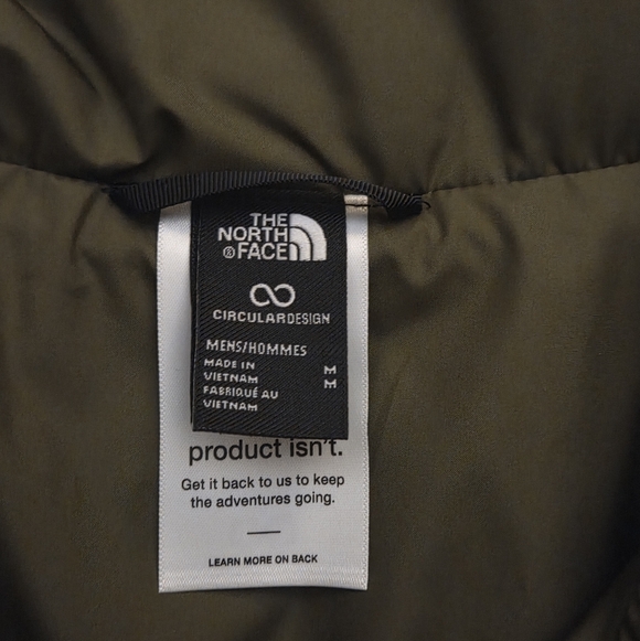 THE NORTH FACE MEN'S JUNCTION INSULATED JACKET 'FOREST OLIVE' - Picture 6 of 7